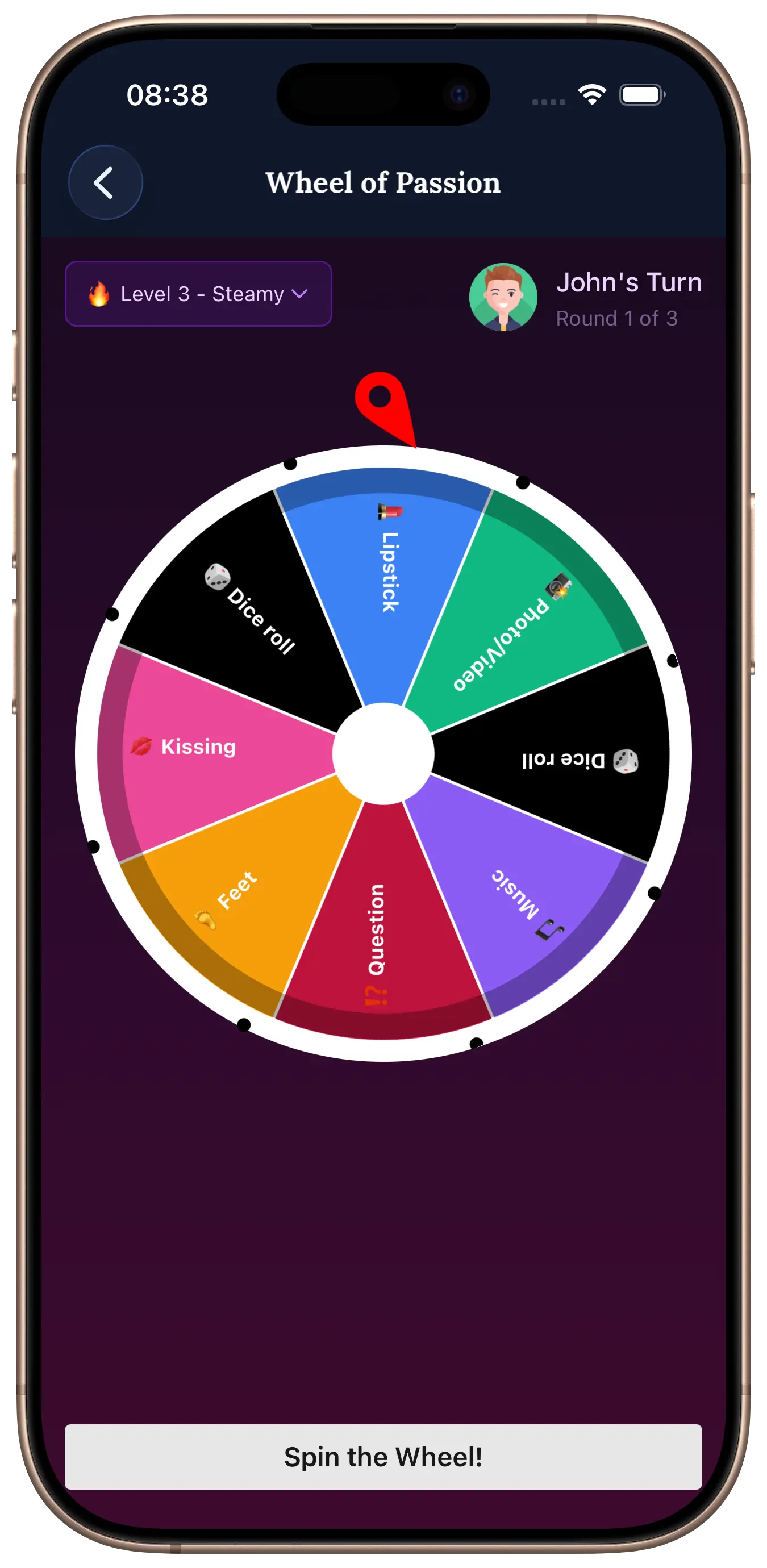 Turn the Wheel of Passion